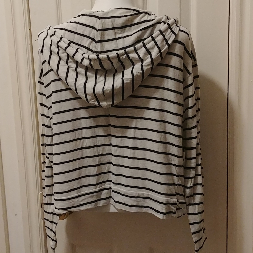 Forever 21 Striped Hoodie - Picture 4 of 6